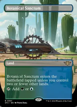 Botanical Sanctum (Borderless) Outlaws of Thunder Junction Regular - Image 3