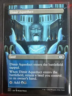 Dimir Aqueduct (Borderless) Double Masters 2022 Regular - Image 2