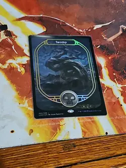 Swamp (Full Art) Unsanctioned Foil - Image 4