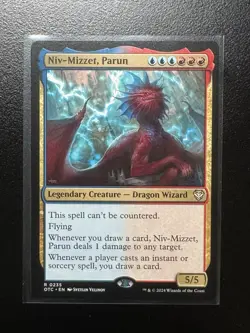 MTG - Niv-Mizzet, Parun - OTC Commander: Outlaws of Thunder Junction Base 0235 - Image 3