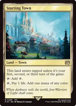 EDH Complete * TOWN * Land Set of 23 ~mtg FINAL FANTASY Starting Town Ishgard + - Image 17