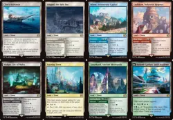 EDH Complete * TOWN * Land Set of 23 ~mtg FINAL FANTASY Starting Town Ishgard + - Image 2