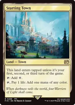 EDH Complete * TOWN * Land Set of 23 ~mtg FINAL FANTASY Starting Town Ishgard + - Image 4