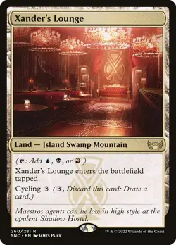 EDH TRI-MANA LAND ~mtg New Capenna Jetmir's Garden Xanders Lounge Raffines Tower - Image 11