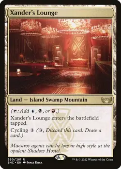 EDH TRI-MANA LAND ~mtg New Capenna Jetmir's Garden Xanders Lounge Raffines Tower - Image 5