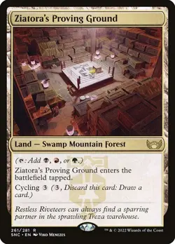 EDH TRI-MANA LAND ~mtg New Capenna Jetmir's Garden Xanders Lounge Raffines Tower - Image 6