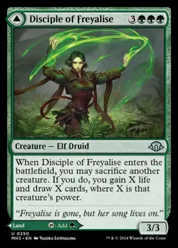 Disciple of Freyalise - Modern Horizons 3  Regular MTG-NM - Image 1