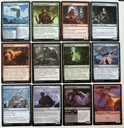 32x Tribal Dragons Lot - w/ Uncommon & Foil - MTG Dragon Tribal - Commander EDH - Image 4