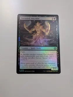 MTG - Unrooted Ancestor (Foil) - Tarkir Dragonstorm NM/M Condition - Image 5