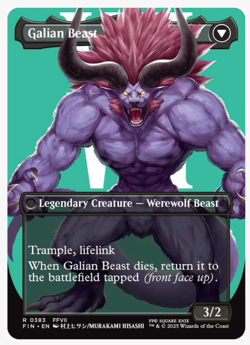 Vincent Valentine (Borderless) Final Fantasy Regular, 383, NM, Fast Shipping! - Image 11