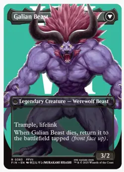 Vincent Valentine (Borderless) Final Fantasy Regular, 383, NM, Fast Shipping! - Image 3