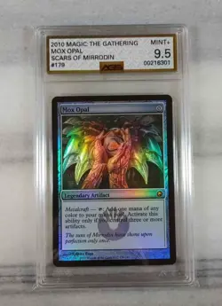 MTG Foil Mox Opal Scars of Mirrodin AGS 9.5 graded near perfect - Image 1