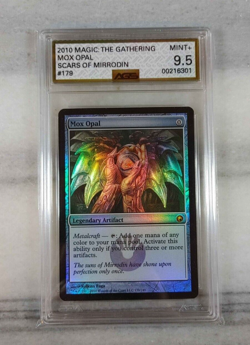 MTG Foil Mox Opal Scars of Mirrodin AGS 9.5 graded near perfect - Image 4