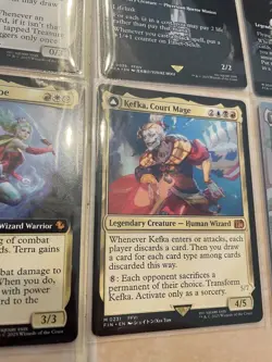 MTG Final Fantasy Sephiroth Kefka Terra Aerith Cecil Mythic Rare Borderless +Box - Image 12
