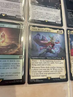 MTG Final Fantasy Sephiroth Kefka Terra Aerith Cecil Mythic Rare Borderless +Box - Image 14