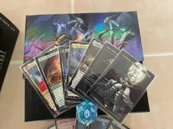 MTG Final Fantasy Sephiroth Kefka Terra Aerith Cecil Mythic Rare Borderless +Box - Image 4