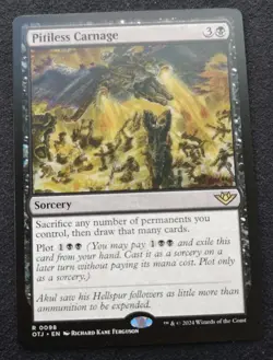 Pitiless Carnage - OTJ - NM Unplayed - EN - 0098 - Image 1