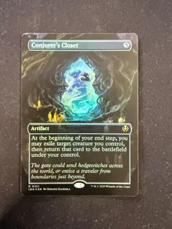 Conjurer's Closet (BORDERLESS FOIL) - Innistrad Remastered (MTG) - Image 1