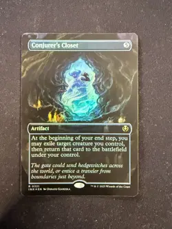 Conjurer's Closet (BORDERLESS FOIL) - Innistrad Remastered (MTG) - Image 3