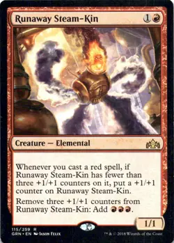 MTG Runaway Steam-Kin (115) | LP | Guilds of Ravnica (GRN) - Image 2