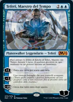 MTG TEFERI, MASTER OF TIME ENGLISH EXC - TEFERI, MASTER OF TIME - M21 - Image 1