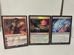 Dragon Tempest Iconic Masters Foil; Crux Of Fate, Sarkhan Fireblood Mixed Lot - Image 8