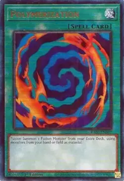 Yugioh! Polymerization - RA02-EN047 - Prismatic Ultimate Rare - 1st Edition Near - Image 1