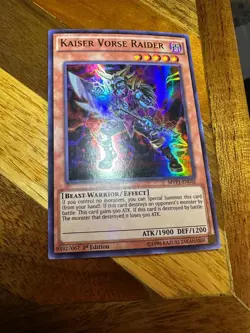 Kaiser Vorse Raider MVP1-EN002 1st Edition Ultra Rare PL + BONUS - Image 1