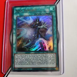 YUGIOH Ultra Rare Soul Servant LED6-EN003 1st Edition - Image 3