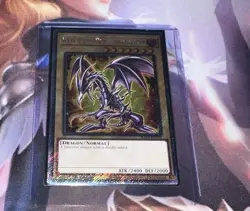 Yugioh Red-Eyes Black Dragon (7th Art) RA04-EN109 Platinum Secret Rare - Image 1