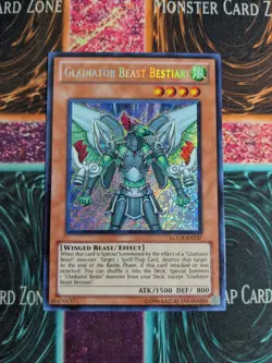Yu-Gi-Oh! Gladiator Beast Bestiari LCGX-EN237 1st Edition Secret Rare NM - Image 5