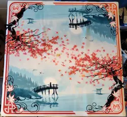 Meta Mats SOUL OF THE WARRIOR Premium 2 Player Cloth Playmat YUGIOH POKEMON DBS - Image 1
