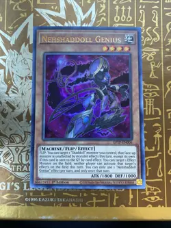Yugioh! Nehshaddoll Genius - GFTP-EN006 - Ultra Rare - 1st Edition Near Mint, En - Image 6