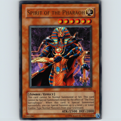 Yugioh Spirit of the Pharaoh AST-062 Unlimited Ultra Rare Holo - MP - Image 3