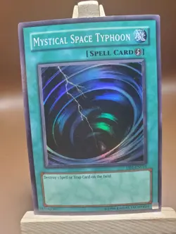 LP Mystical Space Typhoon DB1-EN031 Unlimited Super Rare Vintage - Image 1