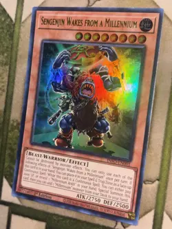 YuGiOh SENGENJIN WAKES FROM A MILLENNIUM Ultra Rare INFO-EN001 - Image 1