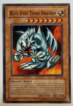 Yu-Gi-Oh! BLUE-EYES TOON DRAGON - SDP-020 -  NM Never Played With - Image 1