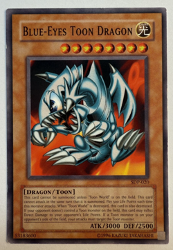 Yu-Gi-Oh! BLUE-EYES TOON DRAGON - SDP-020 -  NM Never Played With - Image 3