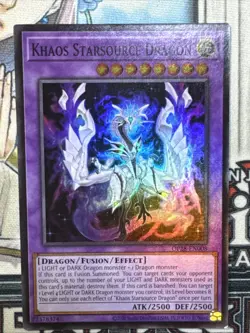 Khaos Starsource Dragon Super Rare OP28-EN008 Yugioh NM - Image 1