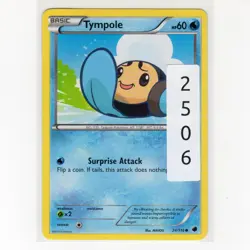 Pokemon TCG Tympole 24/116 BW Plasma Freeze Regular Common Card EN-LP 2013 - Image 3