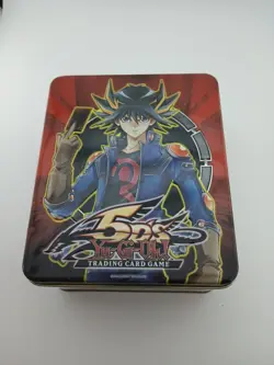 Yugioh 5DS 2008 Empty Card Collectible Tin - Image 1
