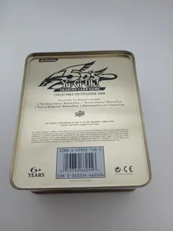 Yugioh 5DS 2008 Empty Card Collectible Tin - Image 2