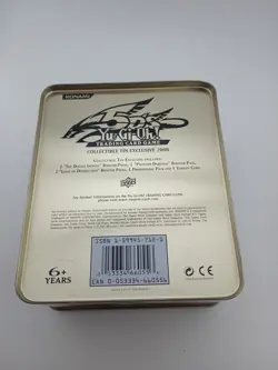 Yugioh 5DS 2008 Empty Card Collectible Tin - Image 5