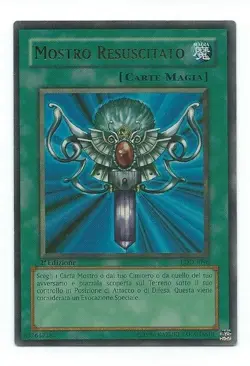 Yugioh! Monster Reborn ITALIAN LOB-118 Ultra Rare 1st Edition First 2 Available - Image 1