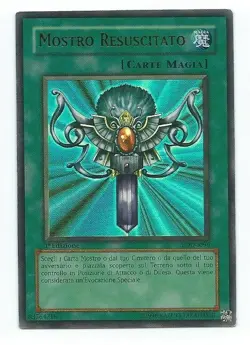 Yugioh! Monster Reborn ITALIAN LOB-118 Ultra Rare 1st Edition First 2 Available - Image 3