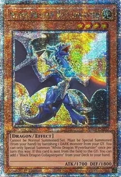 White Dragon Wyverburster (Quarter Century Se Quarter Century Stampede NM YuGiOh - Image 1