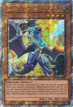 White Dragon Wyverburster (Quarter Century Se Quarter Century Stampede NM YuGiOh - Image 2