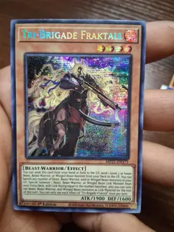 Yugioh!-(x3)Tri-Brigade Fraktall-MP21-EN171-1st Ed-Prismatic Secret-(LP) - Image 3