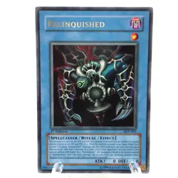 Yu-Gi-Oh! TCG Relinquished SDP-001 1st Edition Ultra Rare Holo Card LP - Image 1