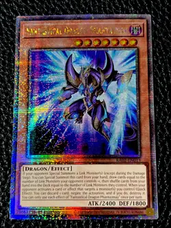 Fantastical Dragon Phantazmay RA02-EN013 Yugioh 1st Ed. Quarter Century Secret - Image 5